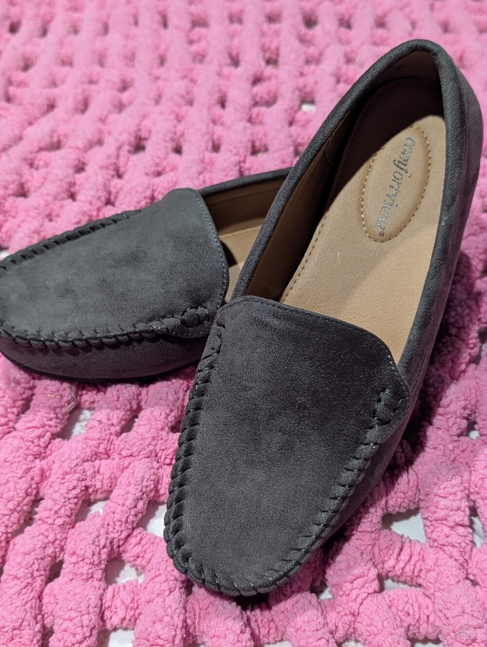 Suede Loafers